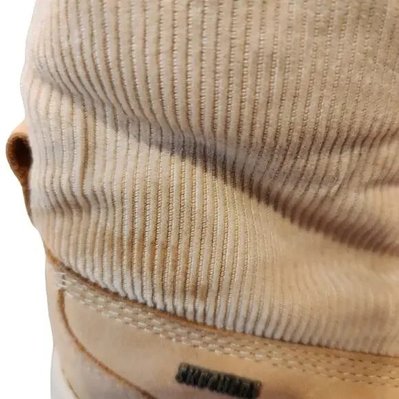 Skechers Y2K Boots Womens Sz 8 Wheat Tan Tough Roll Ankle Boot Lined - Picture 8 of 12